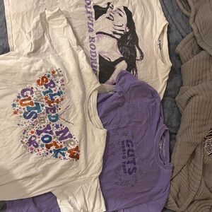 Olivia Rodrigo Guts shirt pack
